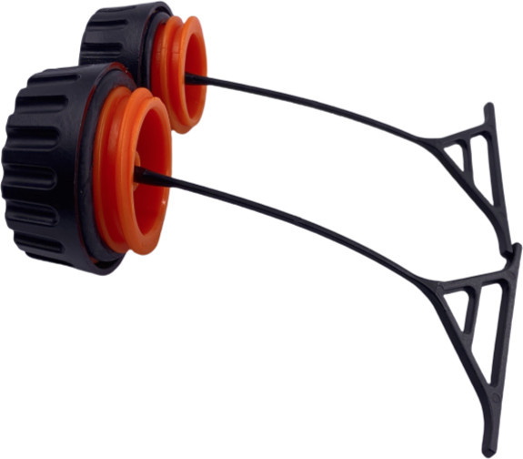 Öldeckel und Tankdeckel für Stihl Kettensägen der Modelle 010 011 012 020 020T 021 023 024 025 026 028 034 034S 036 038 048 - Bild 1