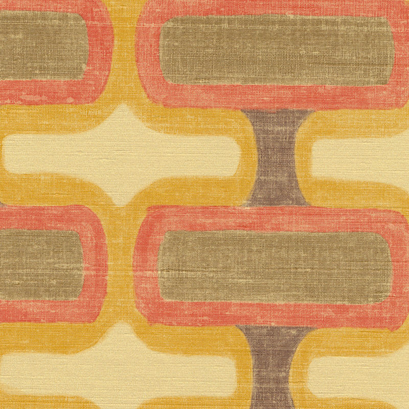 Élitis Tapete Rythme VP 1037 23 mit geometrischem Abstract-Muster in Multicolour aus Vinyl und Vlies - Bild 2