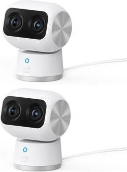 eufy Indoor Cam S350 4K Dual-Kamera mit 360 Grad PTZ, Schwenk- und Neigefunktion, Nachtsicht und KI, Weiß - Bild 3