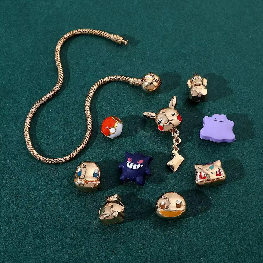 Bandai Armbänder, Perlen, Pokémon, Bunt / Mehrfarbig, Unisex - Bild 2