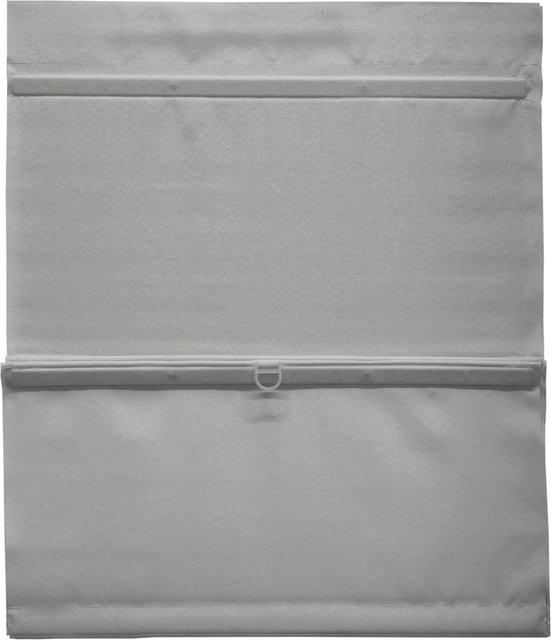 Gardinia Easyfix Raffrollo Magnetisch Grau B: 100 cm, H: 140 cm - Bild 1