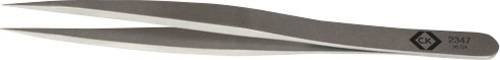 C.K Präzisionspinzette T2347 00 SA Spitz, Edelstahl, Silber - Bild 1