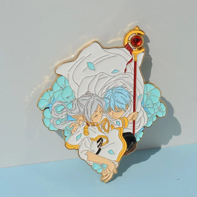 Bandai Frieren: Beyond Journey's End Leuchtende Anstecknadeln, Anime-Abzeichen - Bild 1