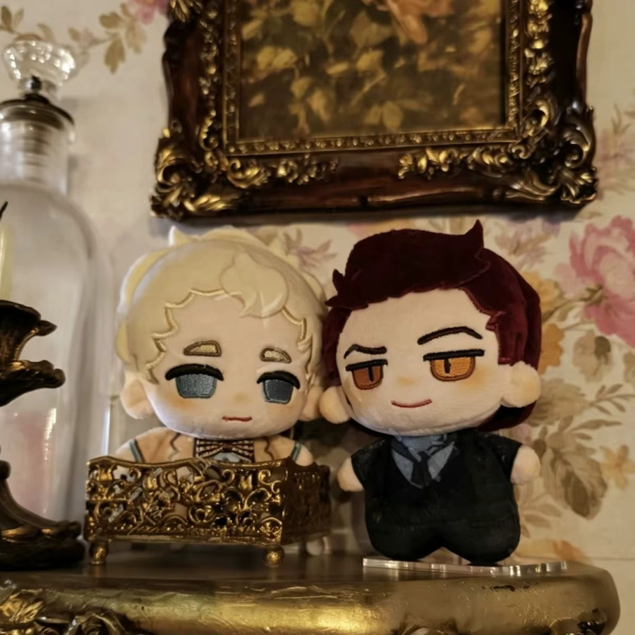 Hot Toys Good Omens Aziraphale Crowley Plüschtiere, Plüschpuppen, 10cm - Bild 3