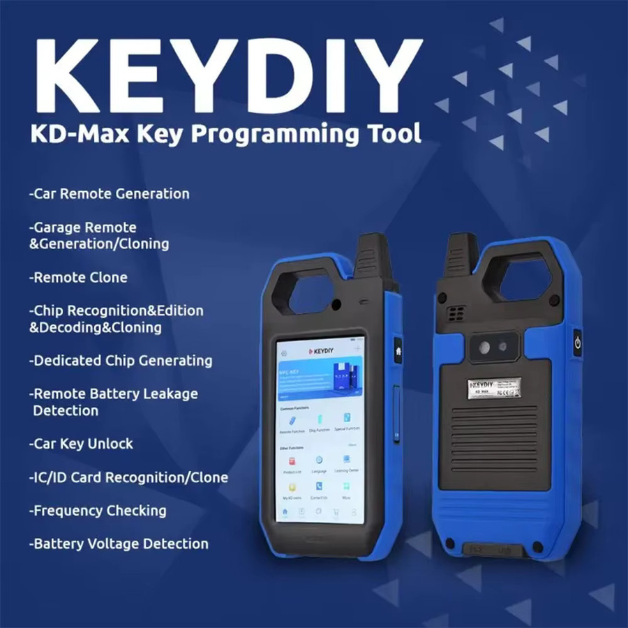KEYDIY KD MAX Key Programmer Tool Maker und Generator mit 96bit und 48 Kopierfunktion für Transponder Chips - Bild 2