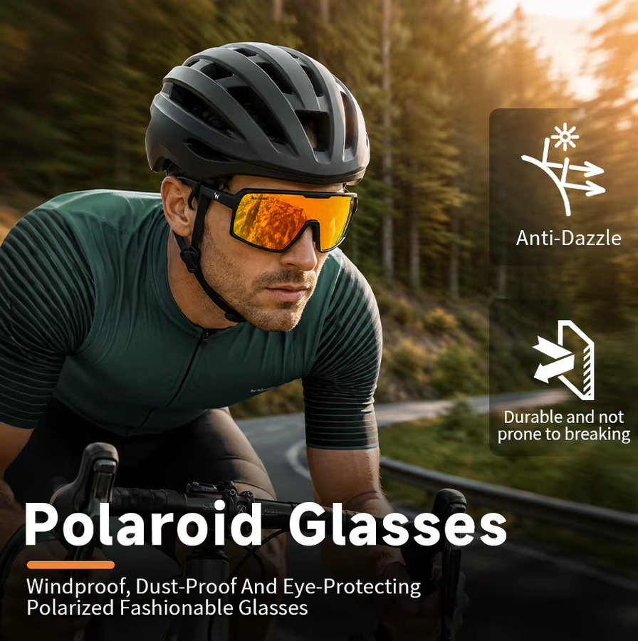 WATERLAND Sonnenbrille, polarisiert, Vollrand, TR90, Unisex - Bild 1