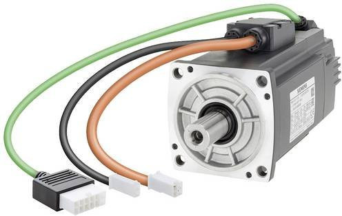 Siemens SIMOTICS S-1FL6 LI Synchronmotor 1FL6042-2AF21-1AH1, 230V, 2,39 Nm, 3000 1/min, grau - Bild 1