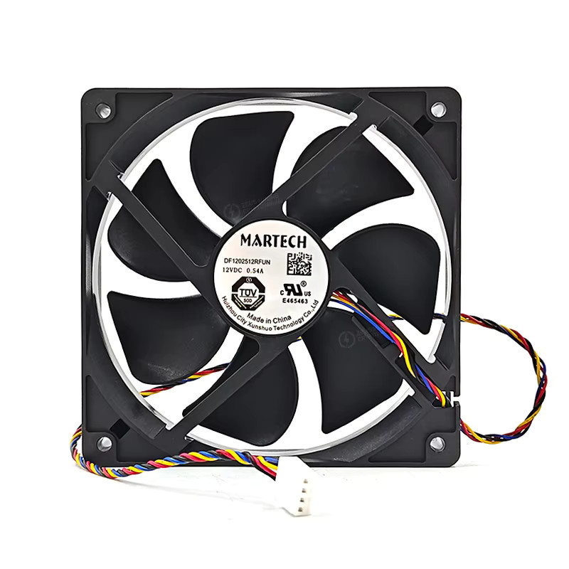 2 Stück Canaan Avalon Q Kühlventilator DF1202512RFUN 12V Ersatz-Miner-Lüfter in Schwarz für Avalon Q Bitcoin ASIC Miner - Bild 3