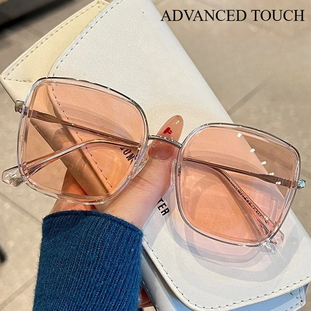 Übergroße Sonnenbrille für Damen, Vollrand, Square - Bild 1