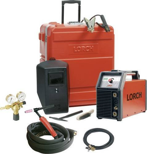 Lorch HandyTIG 180 AC/DC WIG-Schweißanlage ControlPro mit WIG-Montagepack in Rot - Bild 1