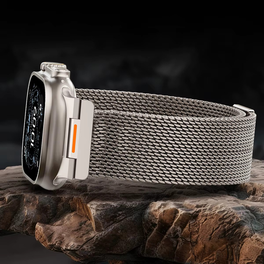 Geekthink Uhrenarmband Edelstahl, Silber, Unisex - Bild 3