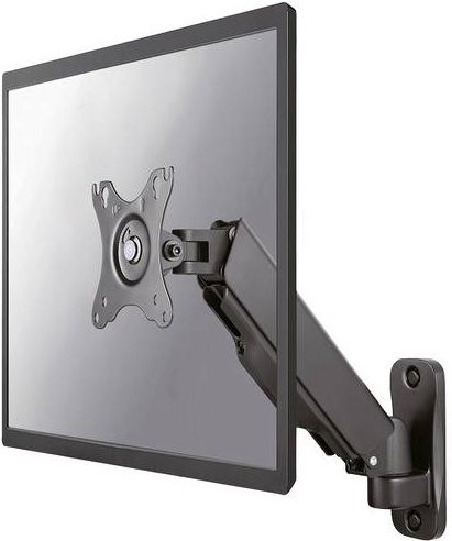 Neomounts WL70-440BL11 TV-Wandhalterung in Schwarz für 17 bis 32 Zoll mit VESA 75x75 mm, neigbar, rotierbar und schwenkbar - Bild 1