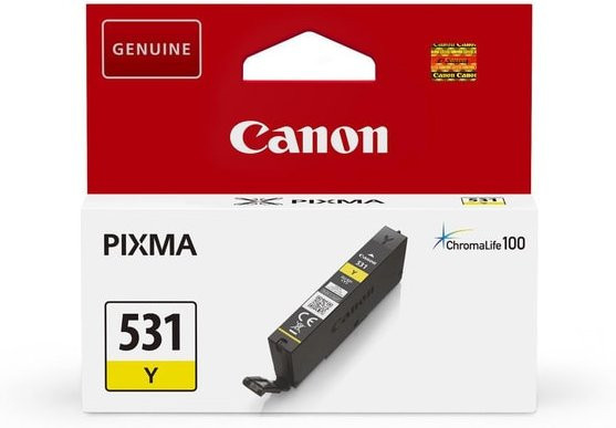 Original Canon Tintenpatrone CLI-531Y Gelb für PIXMA TS8750 und TS8751 - Bild 2