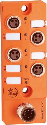 ifm Electronic EBC060 Sensor-Aktor-Verteiler und Adapter, 8 Sensoren, orange - Bild 1
