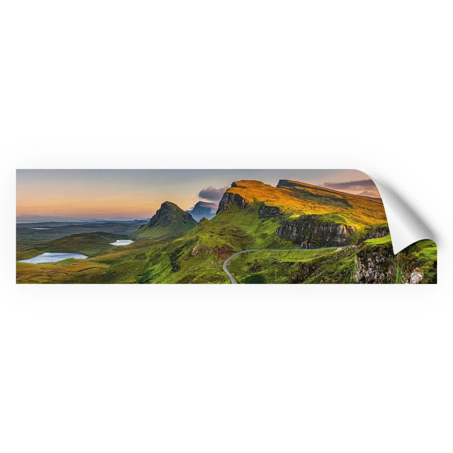 Myspotti Küchenrückwandfolie Scotland in Tile-Look, selbstklebend, Multicolor, B: 220 cm, H: 60 cm - Bild 2