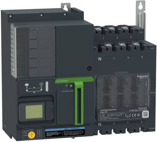 Schneider Electric TA25D3L2504TPE Netzumschaltsteuergerät in Grau - Bild 1