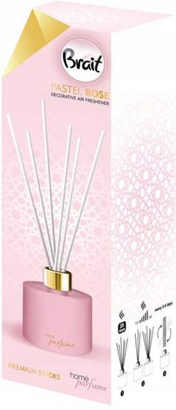 Brait Premium Sticks Luftfrischer in Pastel Rosa - Bild 1