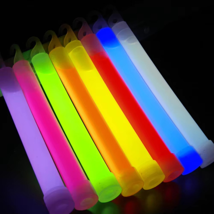 Bunte chemische Leuchtstäbe in RGB-Farben für Party, Camping und Club, 6 Zoll - Bild 2