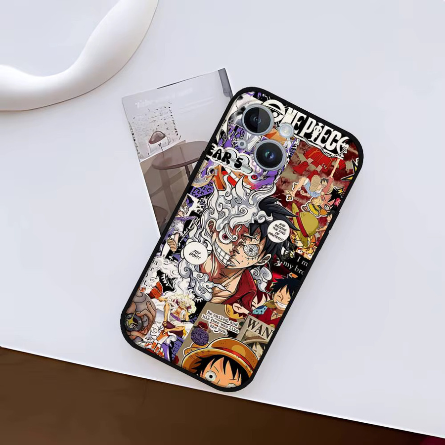 ONE PIECE Anime Handyhülle aus hartem Silikon für iPhone 11 bis iPhone 17 Pro Max in Multicolour - Bild 4
