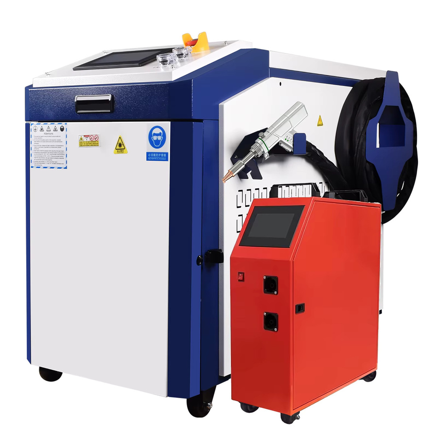 Raycus 4 in 1 Handheld Laser Schweißmaschine SUP28T mit 3000 W und Doppel Draht Feeder zum Schweißen, Schneiden, Reinigen und Löten für Metall - Bild 5