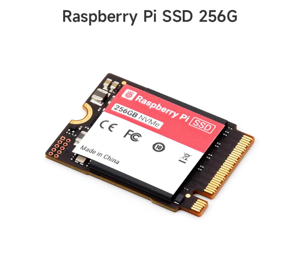 Raspberry Pi SSD 256 GB Hochgeschwindigkeits-Solid-State-Laufwerk mit NVMe-Schnittstelle für Raspberry Pi 5 und PCIe Gen3 Kompatibilität - Bild 2