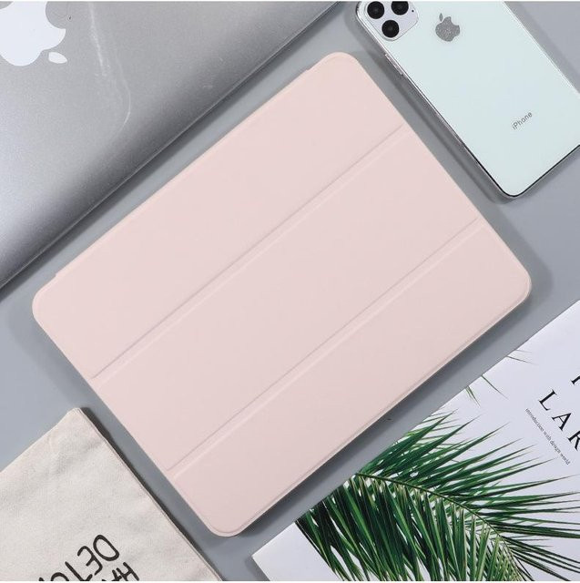 iPad Hülle mit Stifthalter und Abdeckung in Rosa für iPad Air 5, iPad Pro 11 Zoll sowie verschiedene iPad Generationen - Bild 1