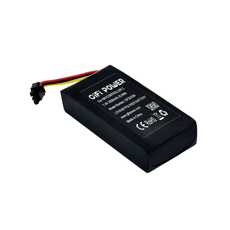 Original Parrot Skycontroller 2 Fernbedienungsakku, wiederaufladbarer Li-Ion Akku, 7,4 V, 3550 mAh, Schwarz - Bild 3