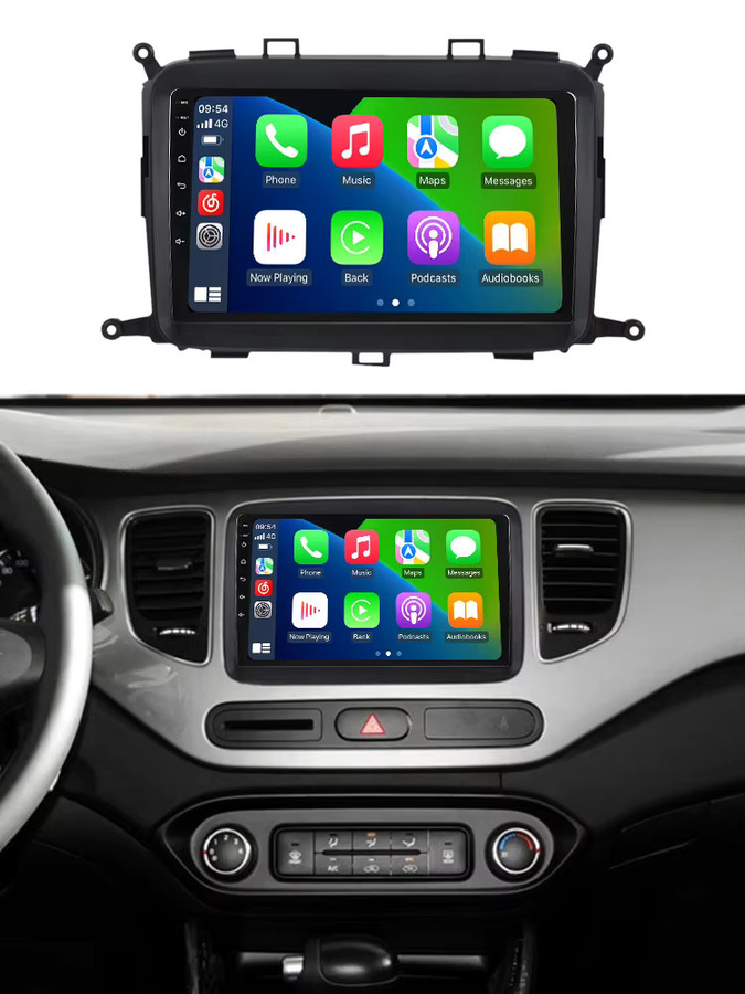 AUTOSHARK Wireless CarPlay und Android Auto Autoradio für Suzuki Alto 2009-2016, 2DIN Multimedia Player mit GPS, Schwarz - Bild 5