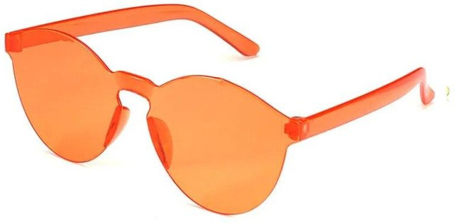 BEYIII Sonnenbrille randlos, oval, transparent, Kunststoff, Damen - Bild 1