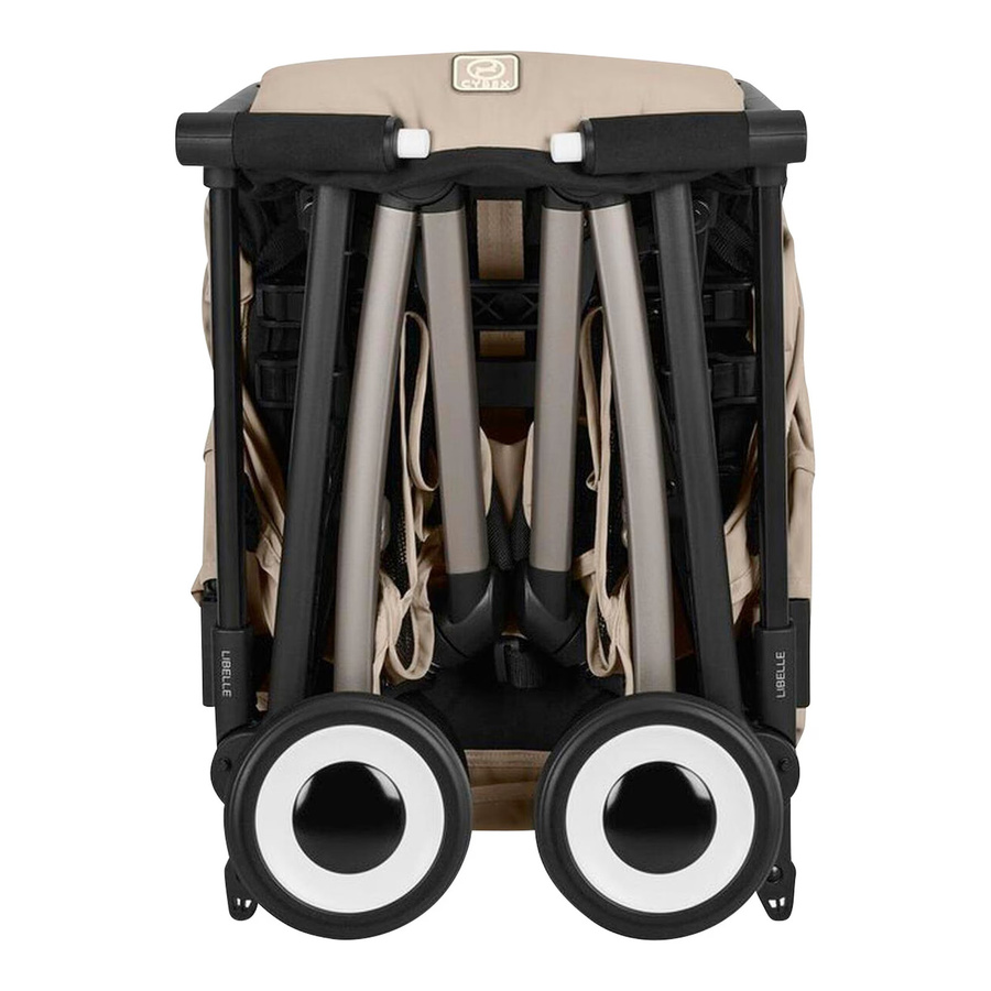 Cybex Gold Buggy Libelle Travel Buggy in Almond Beige mit Taupe Frame - Bild 3