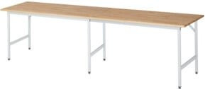 Rau Arbeitstisch Jerry höhenverstellbar, Farbe: Multicolour, B/T/H: 300 x 80 x 80-85 cm - Bild 1