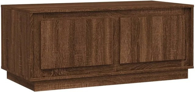 vidaXL Couchtisch in Braun aus Holzwerkstoff, B/T/H: 102 x 50 x 44 cm - Bild 1