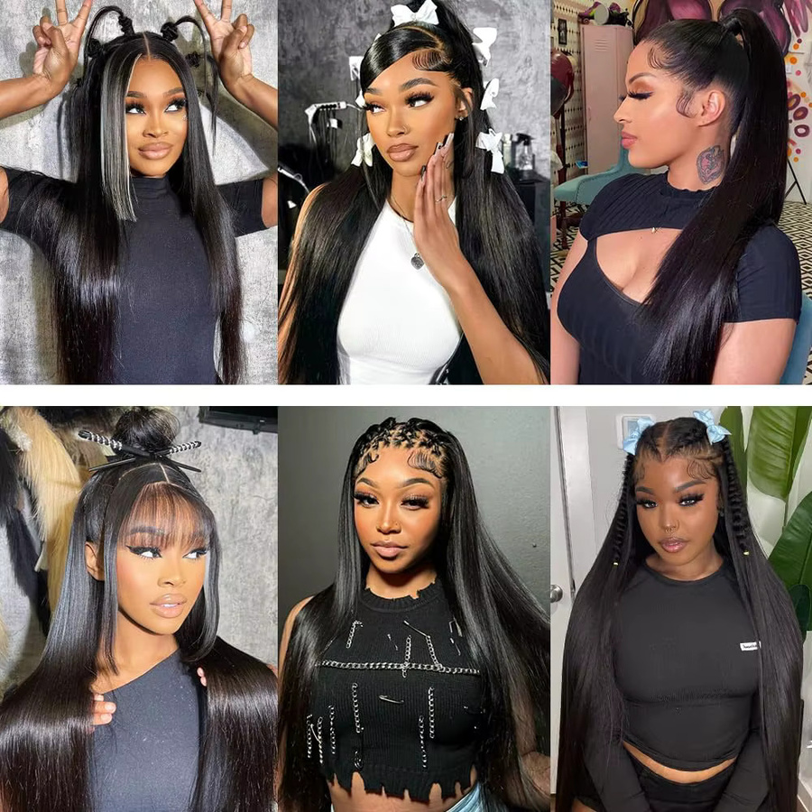 Dula A Hair Echthaar-Bündel, Brasilianisches Remy-Haar, 30-32 Zoll, Damen - Bild 6