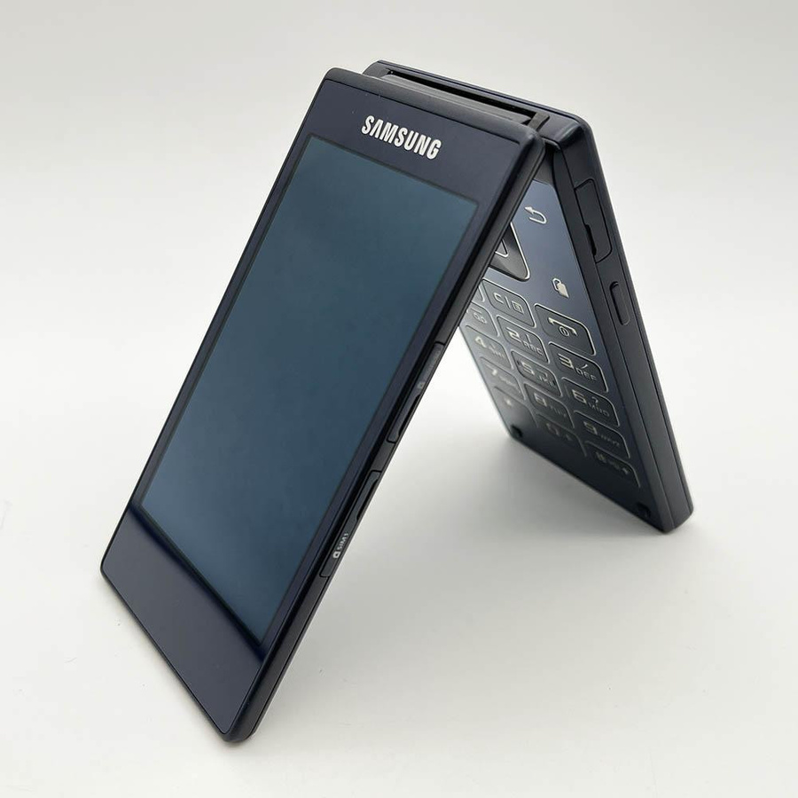 Samsung G9198 Android Klapp-Smartphone in Blau, Refurbished, 3,9 Zoll, 2 GB RAM, 16 GB ROM, 16MP Kamera, LTE 4G, Dual-SIM - Bild 2