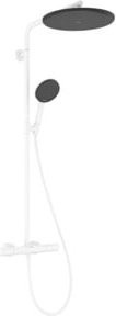 Hansgrohe Raindance Alive S Puro Duschsystem mit Regendusche und Handbrause, mattweiß - Bild 1