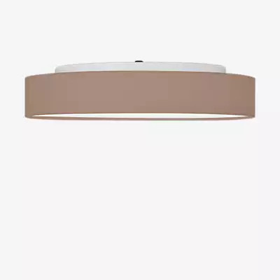 Peill+Putzler Varius LED Deckenleuchte rund in Beige mit Stoffschirm, Durchmesser: 42 cm - Bild 1