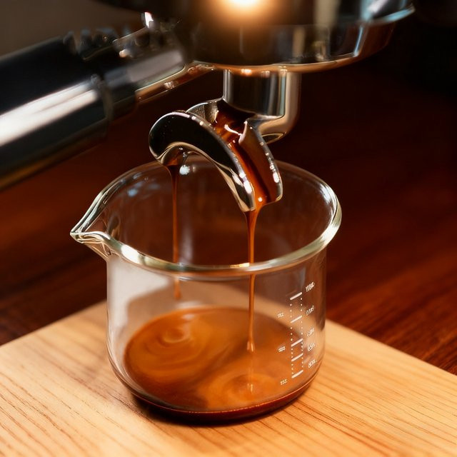 COOKER KinG Messbecher aus Klarglas für Kaffee und Milch, 100 ml, transparent - Bild 1