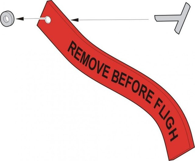 CMK Remove Before Flight Tags, 20-teiliges Set - Bild 1