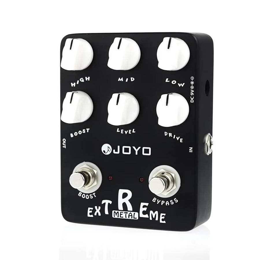 JOYO JF-17 Extreme Metal Distortion Gitarren-Effektpedal in Schwarz mit True Bypass für E-Gitarren - Bild 2