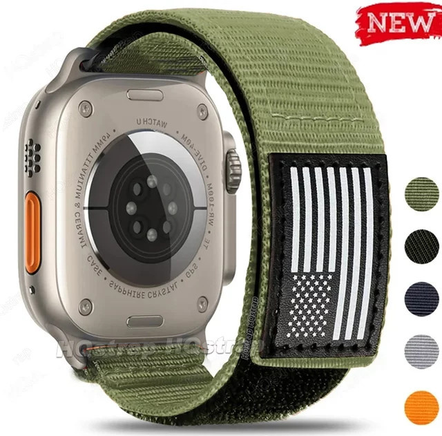 HQstrap Uhrenarmband Nylon, Sport, Bunt, Unisex - Bild 1
