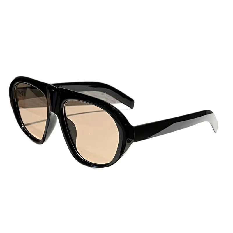 Salutami Aviator Sonnenbrille, Herren, Vollrand, Schwarz, Kunststoff - Bild 2