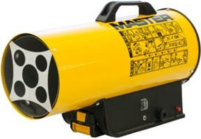 Master Gasheizgerät BLP 17M in Gelb mit mechanischer Steuerung und einer Heizleistung von 10 bis 16 kW - Bild 1