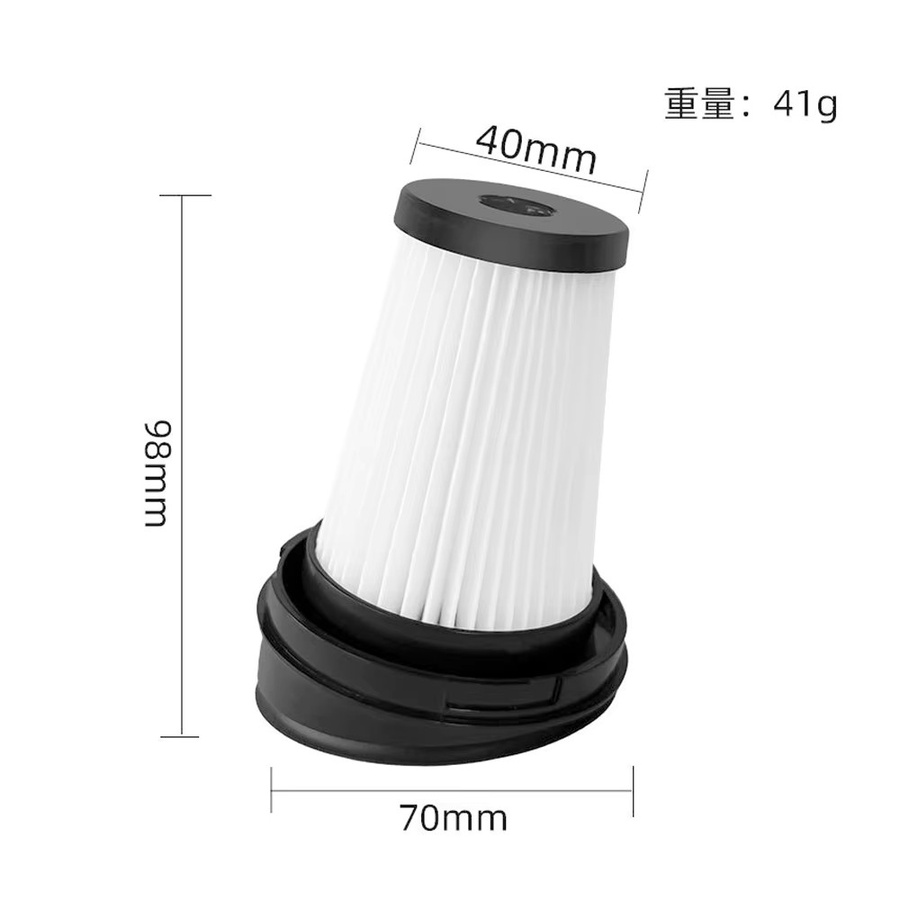 Grundig HEPA Ersatzfilter für Saugroboter VCH9629 VCH9630 VCH9631 VCH9632 in Weiß - Bild 2