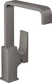 Hansgrohe Metropol Waschtisch-Einhebelmischer in Brushed Brass mit Pop-up-Abfluss - Bild 1