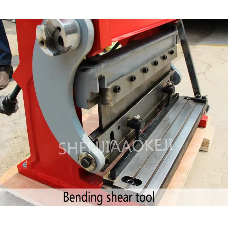 LZHZXY Drei-in-Eins Biegemaschine HSBR-305 manuelle Scherbrett-Biegemaschine für Kupfer, Eisen und Aluminiumplatten, Breite: 350 mm - Bild 3