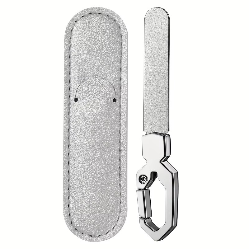 Ouriner Nagelfeile aus Edelstahl, doppelseitig, grob und fein, Unisex - Bild 1