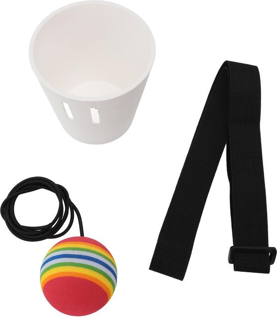 CosyHome Swing Away Partyspiel, Swing Ball Spielset, Weiß - Bild 1