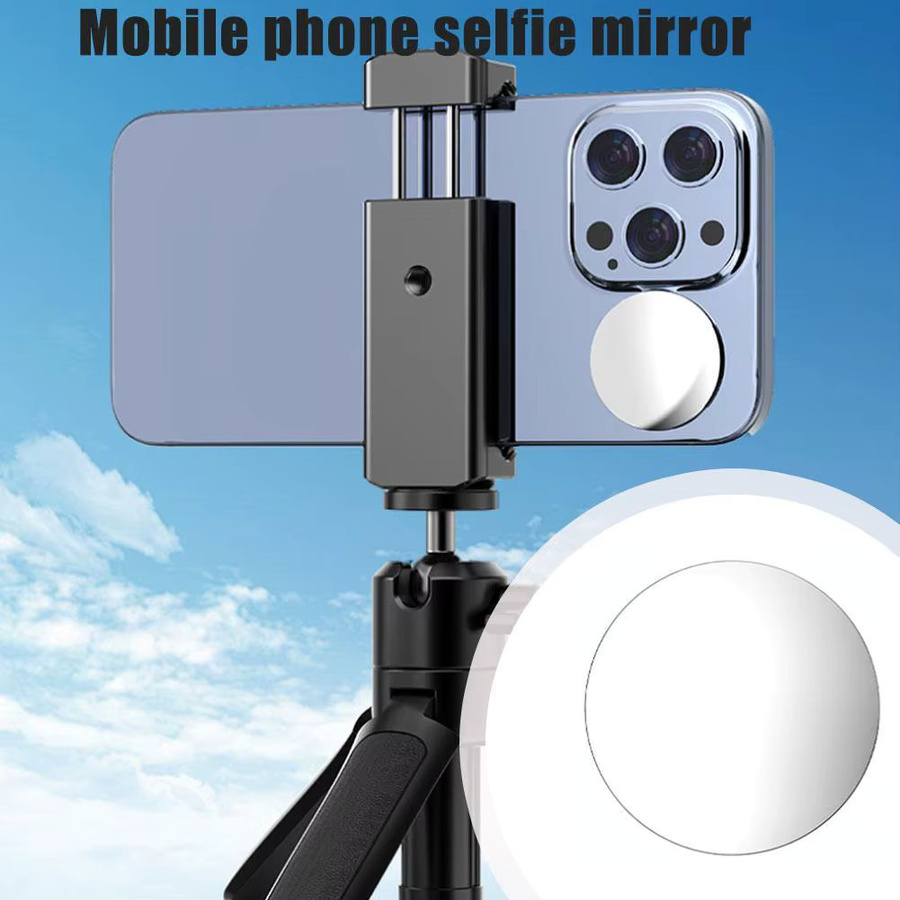 VIOG Selfie-Spiegel aus Acryl für Selfies und Gruppenfotos, ultraleicht und selbstklebend - Bild 1