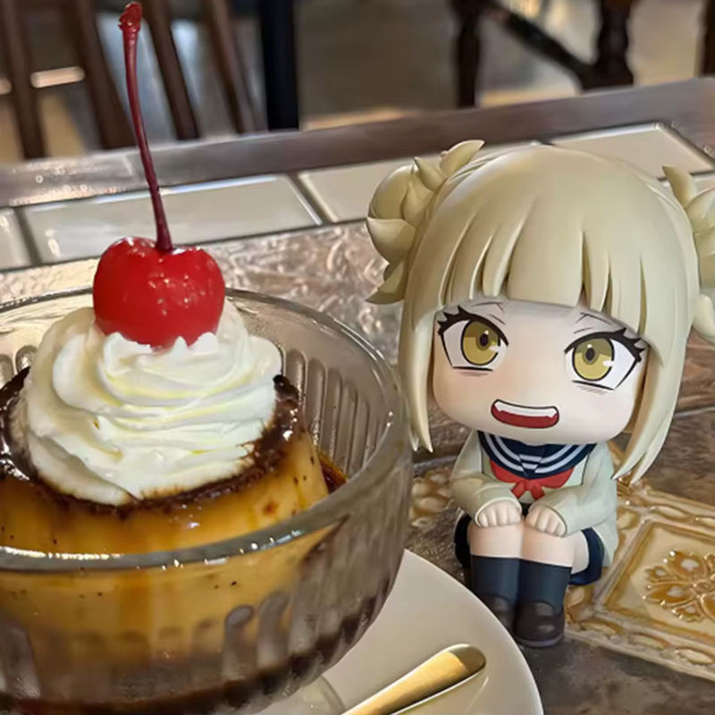 Bandai Anime MHA Himiko Toga Actionfigur Q Edition Sammlerpuppe in Mehrfarbig - Bild 1