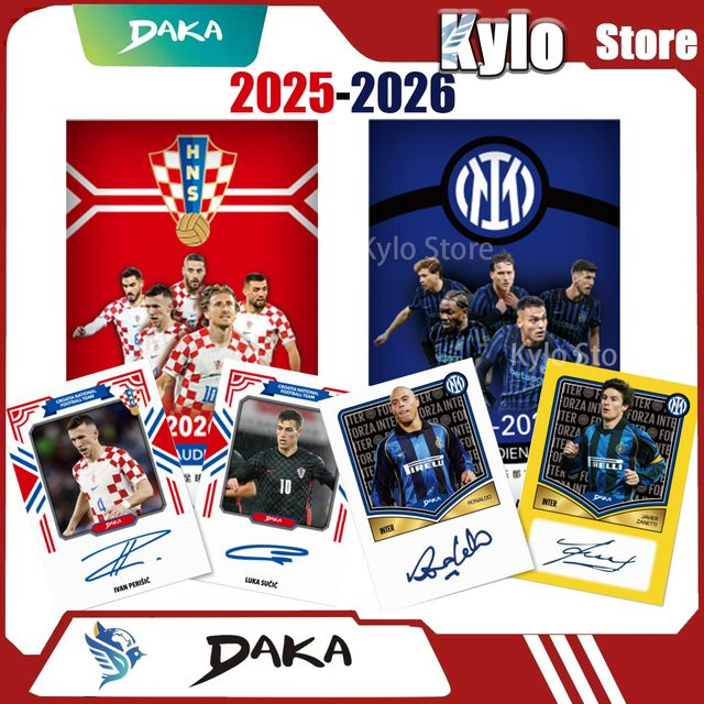 DAKA Fußball-Sammelkarten, Spielerkarten, bunt/mehrfarbig - Bild 1